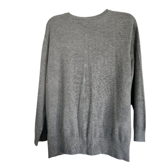 Women's Gray Cardigan Sweater Sz Xxl Nwt - Picture 3 of 3